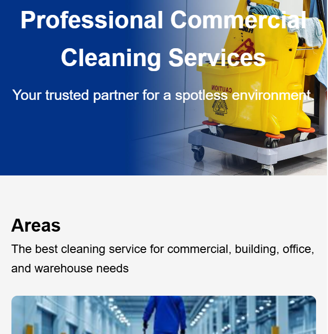 Cleaning Services Website